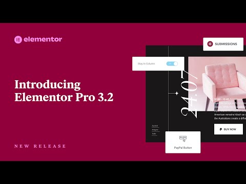 Introducing Elementor Pro 3.2: Form Submissions, PayPal Button Widget, And Inner Section Improvement