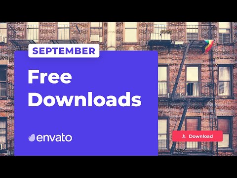 Free Downloads: September [2020] | Free Stock Footage, Templates, Royalty-Free Music, Fonts and More