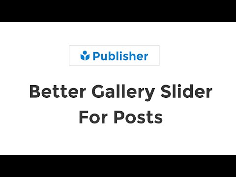How to Create Better Gallery Slider