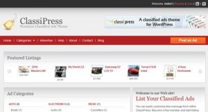 ClassiPress — выводим произвольные поля