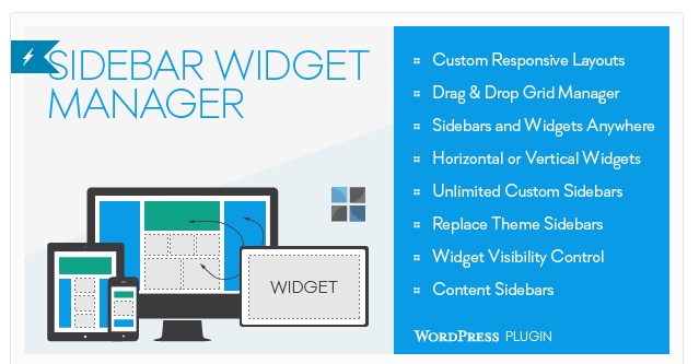 Sidebar & Widget Manager — управление сайдбарами