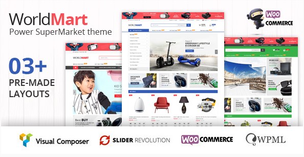 Worldmart — универсальный шаблон для создания интернет-магазина