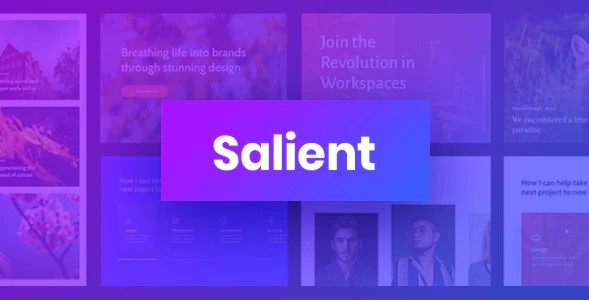 Salient — яркая адаптивная тема WordPress