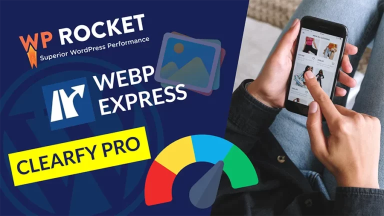 Плагины для оптимизации сайта WordPress ➤ Clearfy PRO, WebP Express и WP Rocket